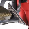 Nicecar-88 Carbon Fiber ABS Rear View Mirror A Pillar Trim