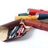 m+ Rotolo SUEDE Pencil Case, Roll-up Pen Case, Stylish, Business