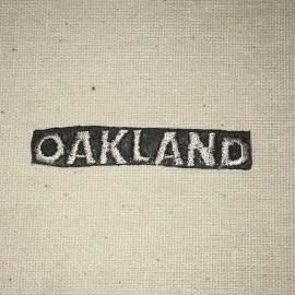 Oakland Patch - California - Raiders - 2 1/2" x 3/8"