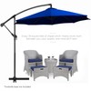 GLDDFDG 9Ft 6 Ribs Patio Umbrella Replacement Canopy (Canopy only),