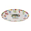 Portmeirion VHC79180-XD The Very Hungry Caterpillar Clock, Yellow, Green and