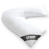 Cheer Collection Down Alternative V Pillowcase – Soft V-Shaped Pillow
