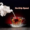 HIC Kitchen Elephant Creamer With Handle, Fine Porcelain, 9-Ounce, For