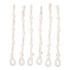 6 Pcs Macrame Plant Hanger Braided Cotton Rope Adjustable Hanging