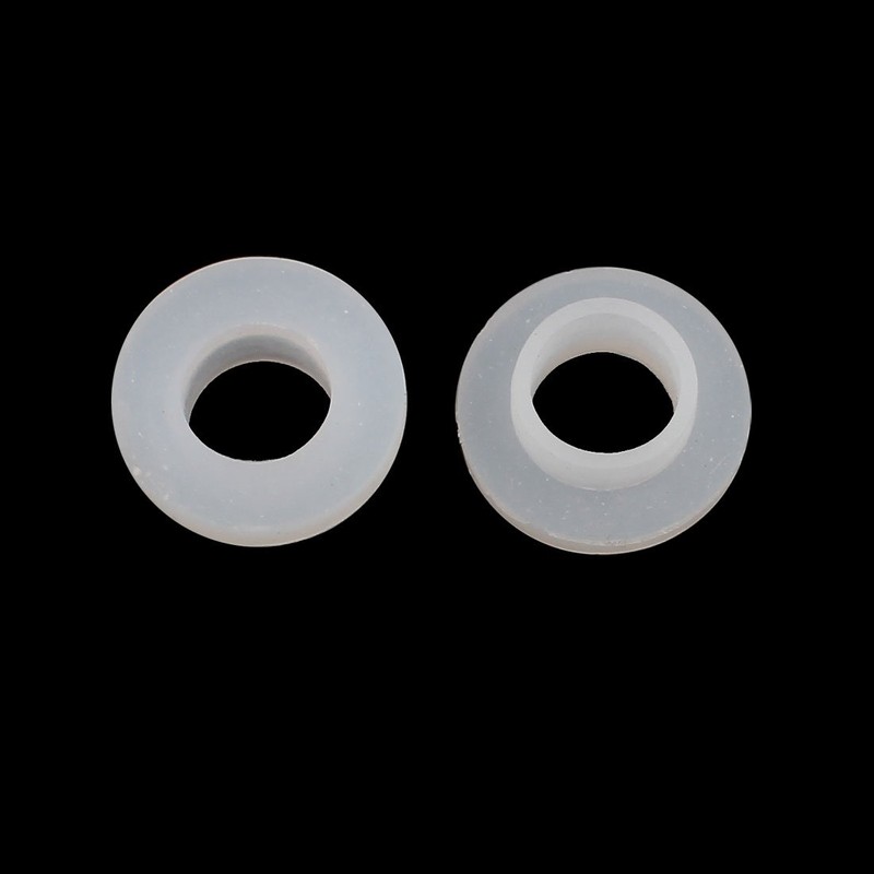 uxcell 50pcs 19mm 12mm OD 7mm High Silicone O Ring