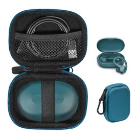 CaseSack Case for JLab Go Air Sport, Air Sport, Air Sport +, JLab Go, JBuds Sport ANC 4, Epic Sport ANC 3 (Teal)