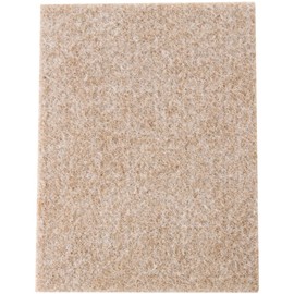 SoftTouch 4721095N Self-Stick Furniture Felt Sheet Cut into Any Shape to Protect Hard Surfaces, Linen