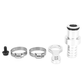 Coolant Bypass Hose Barb Adapter Kit Replacement for Dodge Ram Cummins 2009 ‑ 2019