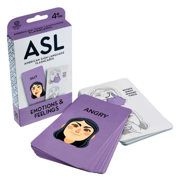 ASL Flash Cards - American Sign Language Flashcards for Beginners,