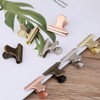 Aelfox 24pcs Double Clip Hinged Clip Metal Book Clip Bag