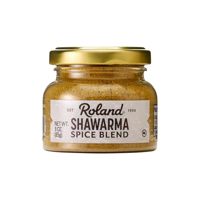 Roland Foods Shawarma Spice Blend, Specialty Imported Food, 3-Ounce Jar