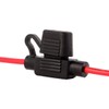 AMPIRE XSM1.0 Fuse Holder 1mm², 2A Mini Fuse, Waterproof, Plastic,