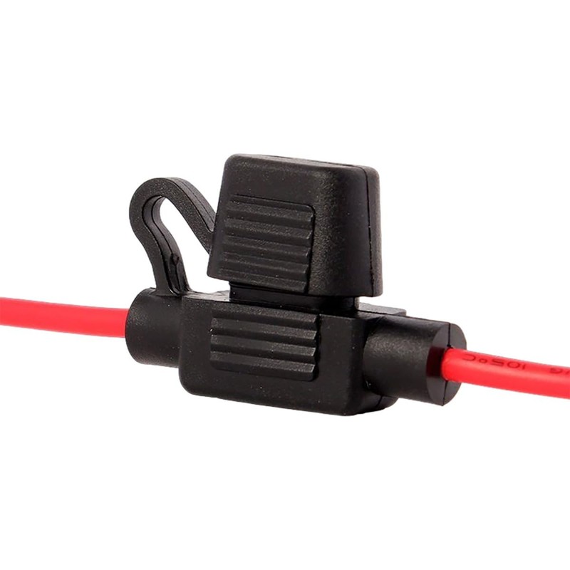 AMPIRE XSM1.0 Fuse Holder 1mm², 2A Mini Fuse, Waterproof, Plastic,