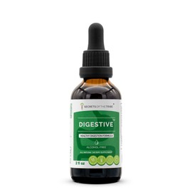 Secrets of the Tribe - Digestive, Healthy Digestion Formula, Herbal Supplement Blend Drops Alcohol-Free Liquid Extract (2 fl oz)