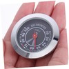 Kisangel Hygrometer Hydrometer Humidity Meter Humidor Humidity Gauge Alloy Stainless