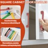 sourcing map 10 Pack Plastic Cartoon Drawer Pulls, 5" ABS