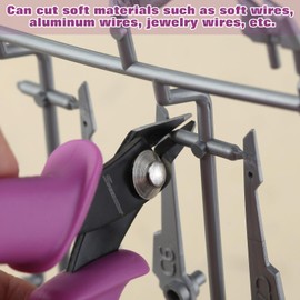 SPEEDWOX Nipper, Tool, Small Hobby Nipper, Tapered Nipper, Mini Nipper, Cut, Small Nipper, Micro Nipper, Wire Nipper, Wire Cutter, Diagonal Plier, Lightweight, DIY Handcraft, Handicraft, Hobby Tool,