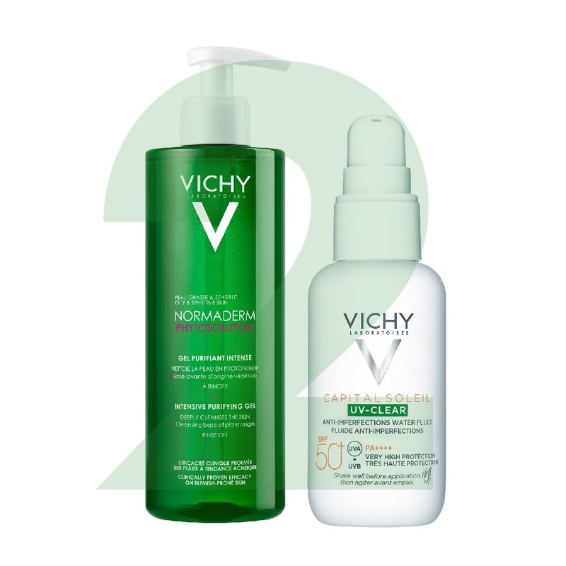 VICHY Normaderm Piel Grasa con Ácido Salicílico Limpieza y Protección