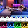 BTF-LIGHTING FCOB COB RGB Flexible High Density LED Strip DC24V