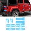 Jimen Compatible with 2007-2018 Jeep Wrangler JK & Unlimited 4