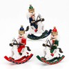 Dekohelden24 Wooden Nutcracker Rider in Blue, L/W/H: 12 x 3.5