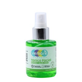 Vemare Cosmetics Tónico Facial De Pepino Y Aloe Vera Hidratante 100 ml