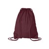 Liberty Bags Small Drawstring Backpack, Maroon, OS [Apparel]