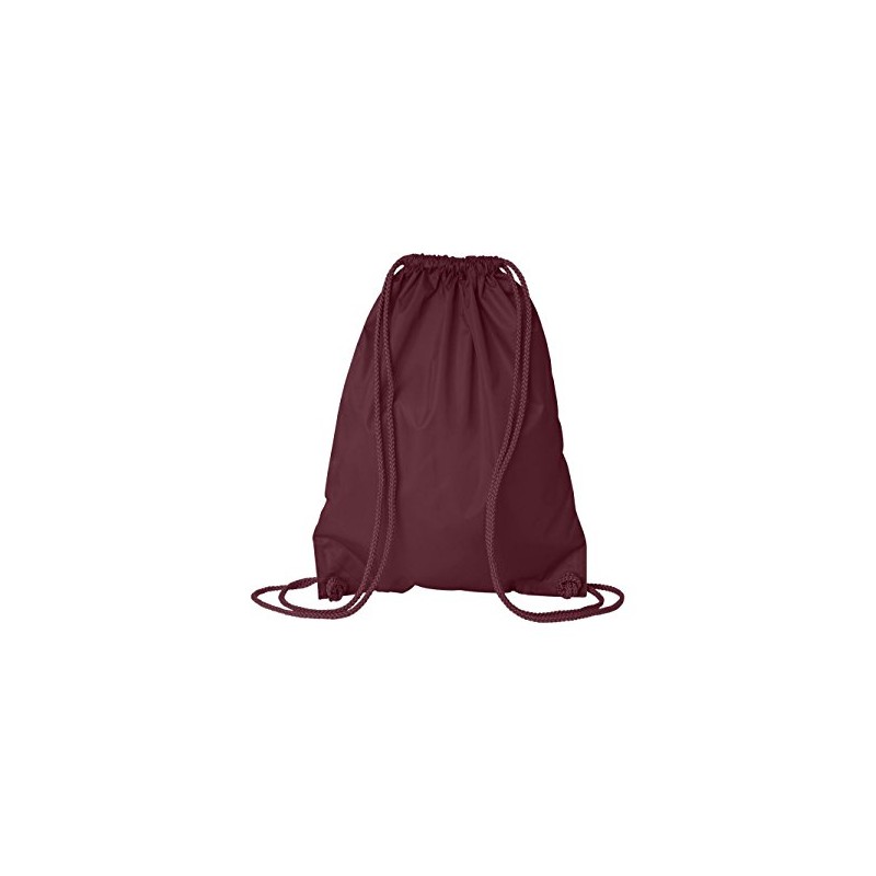 Liberty Bags Small Drawstring Backpack, Maroon, OS [Apparel]