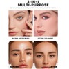 YOUNG VISION Pressed Powder Foundation Makeup, Baked Color & Color