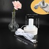 atiyoc White Metal E26/E27 Screw Light Socket with 15FT Extension