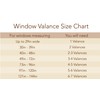 Elrene Home Fashions Versailles Room-Darkening Faux-Silk Waterfall Window Valance, Accessory