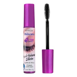 Máscara De Pestañas Prosa Maxi Volumen Silicón Waterproof 13