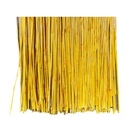 Empire Home Fashion 5 Feet Natural Thin Bamboo Stakes - Pack of 20 - 6  Different Colors! - Yellow