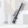 Lantelme Garden Thermometer, 18cm-66 cm, Analogue, Outdoor, Balcony, Garden