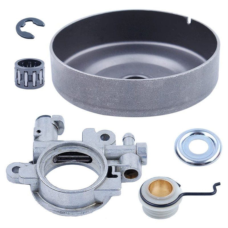 Gubeter 3/8" Clutch Drum Sprocket Oil Pump Worm Gear Kit