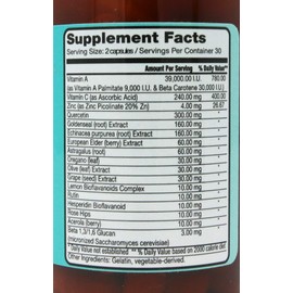 NSC-24 BETA GLUCAN RESPIRATORY FORMULA, 60 Capsules