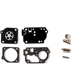 HQparts RB-168 Repair Rebuild Kit for Zmam Carburetor C1M-W44 Poulan PP330 PP335 PPB330 PP133 PP330 PP333 545189502 Weedeater 33cc Trimmer