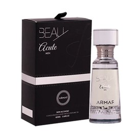 Armaf Beau Acute -concentrated Luxury French Perfume Oil-0.68 Fl Oz For Men