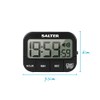 Salter Kitchen Digital Display Count up or Countdown Timer, Adjustable