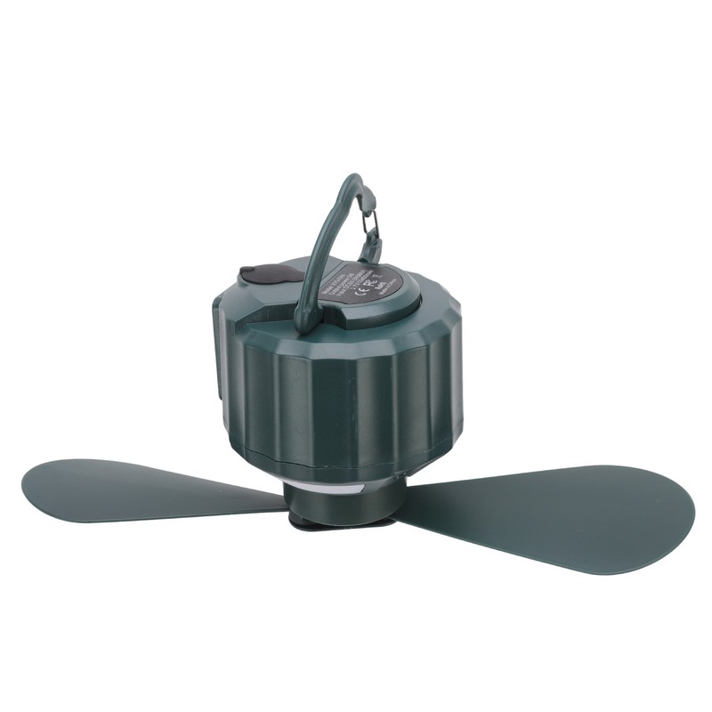 Portable Camping Fan LED 3 Speed Timing 10400mAh Waterproof USB