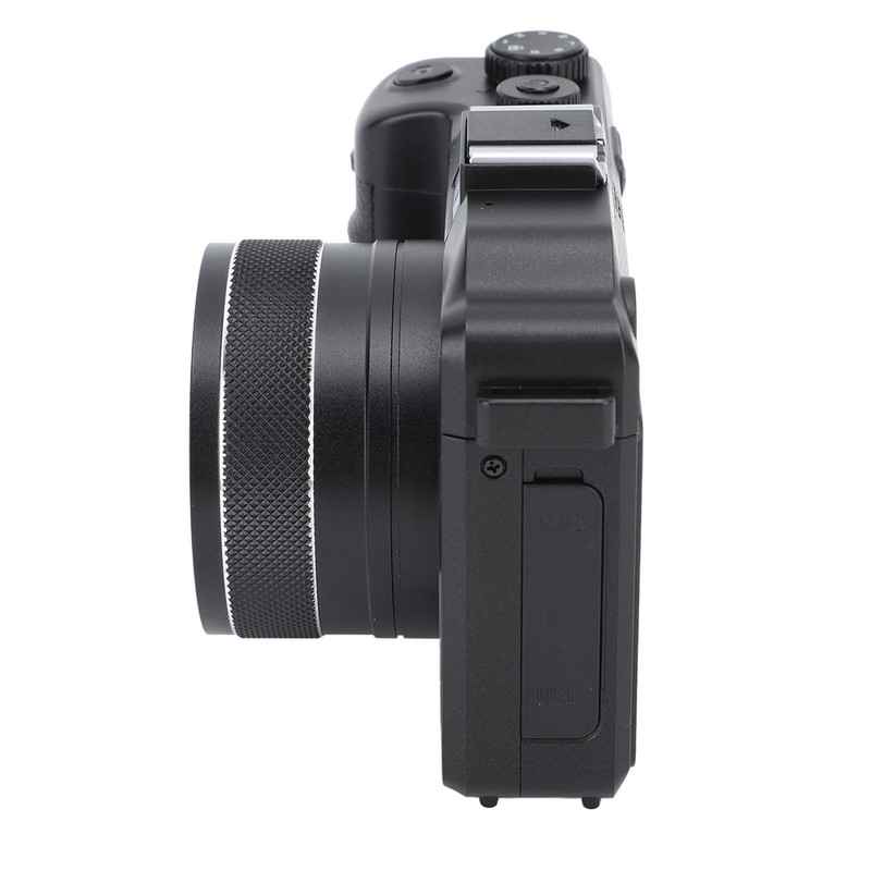 Wifi Digital Camera Dual Lens Front Rear 4K 64MP Portable
