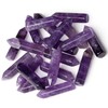 GUJOXILA 10 Pieces Amethyst Gemstone Crystals Sets Healing Crystal Stone