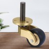 Solid Brass Castors Antique Style Movable Old Style Load Capacity