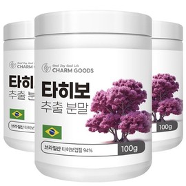 3 containers of Brazilian Tahibo extract powder 100g / 브라질 타히보 추출분말 100g 3통