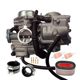 SVKZGFZ Carburetor for Honda Shadow ACE 750 VT750C VT750CD (1998-2003) Spirit 750 VT750DC (2001-2007) Replace #16100-MBA-671, with Air Filter & Intake Manifold Boots