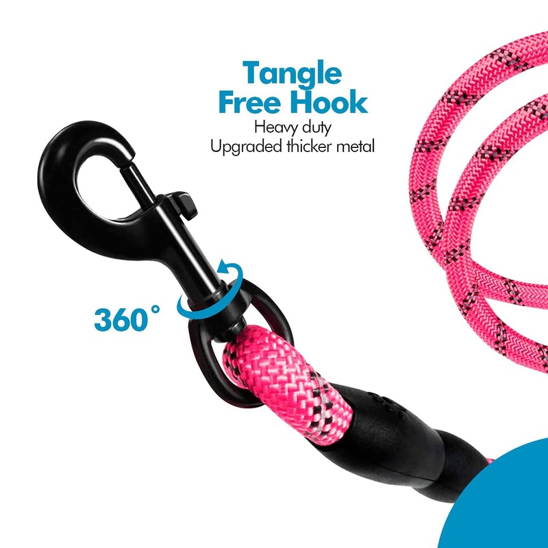 Edipets, Dog Lead, Durable Slip Rope with Soft Padded Handle,