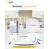 Ensenior 1 Pack 4 Inch LED Recessed Light, Dimmable, 6000K