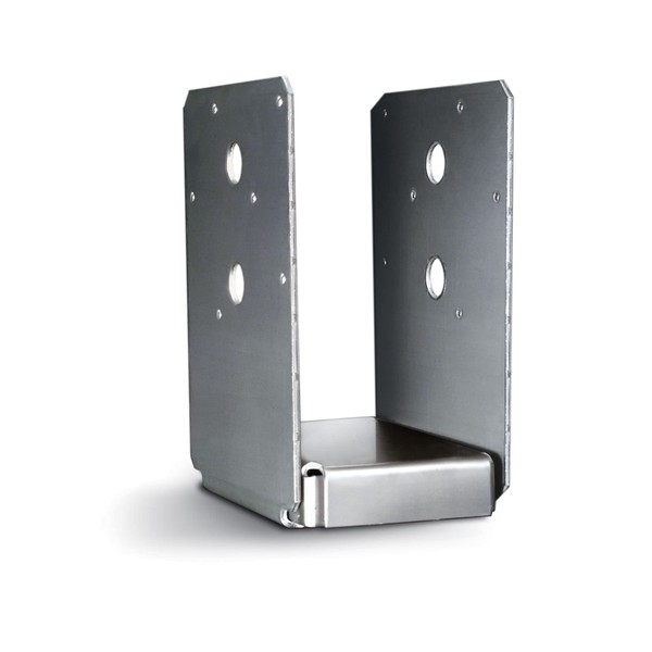 Simpson Strong-Tie ABU Stainless-Steel Adjustable Standoff Post Base for 4x6
