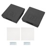 2PCS Foldable Cup Holder Waterproof Easy Clean Right Angle Car