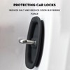 4 Pcs Car Silicone Door Latch Protective Covers, Universal Fit,